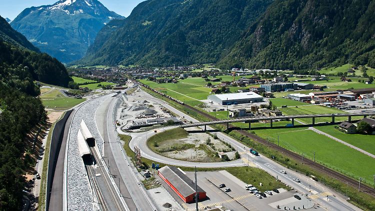 Ab Juni dürfen die ersten Testfahrer den 57 Kilometer langen Tunnel passieren.