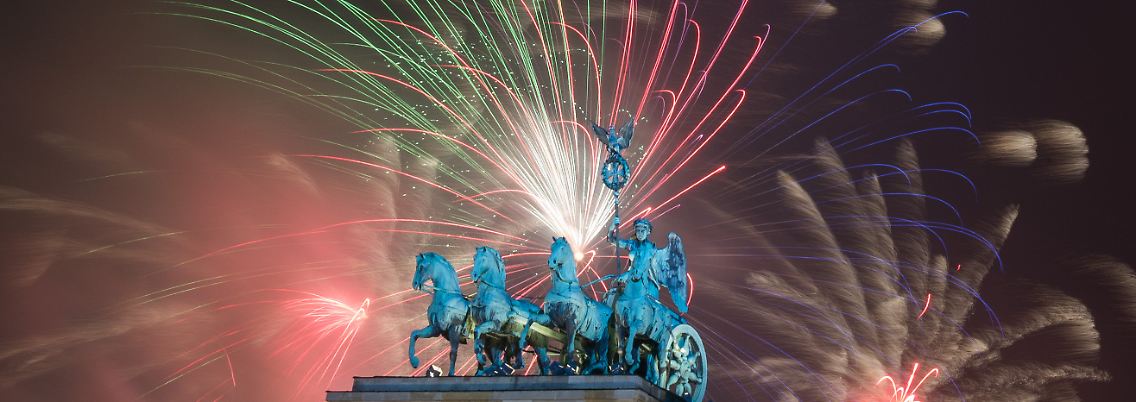 Silvesterfeier in Berlin