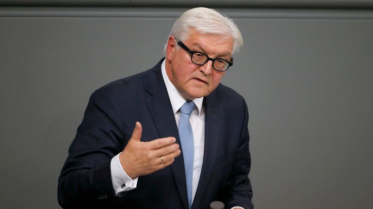 Außenminister Steinmeier: "Rolläden runter kann nicht unsere Logik sein."
