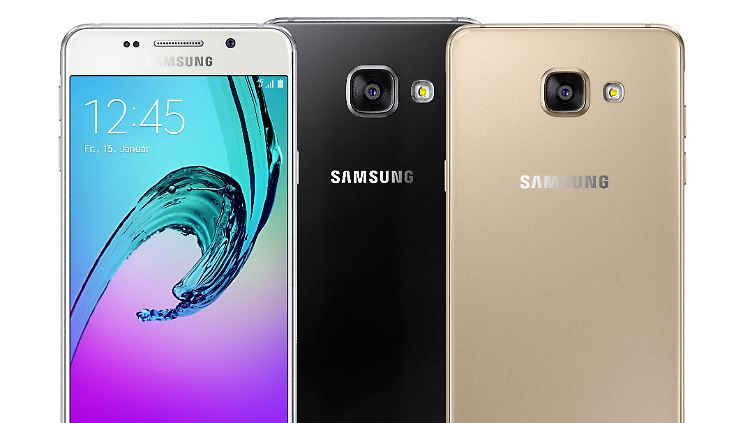 Das Galaxy A3 2016 sieht aus wie ein Galaxy S6. 
