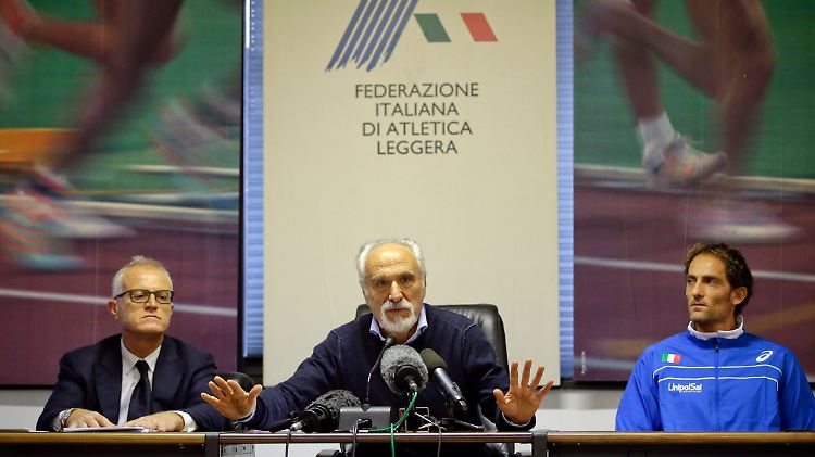 Eine Pressekonferenz des italienischen Leichtathletik-Verbandes trug zur Aufklärung in Italiens Skandal nur wenig bei.