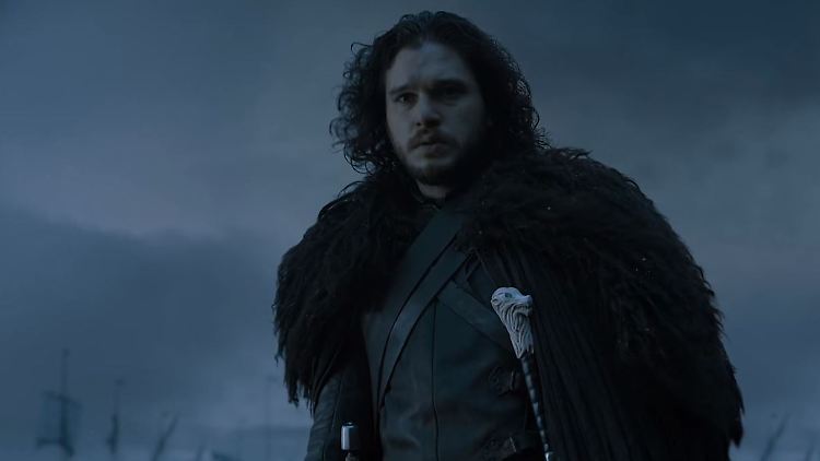 Was hat das nun wieder zu bedeuten? Jon Snow (Kit Harington) im neuen "Game of Thrones"-Trailer.