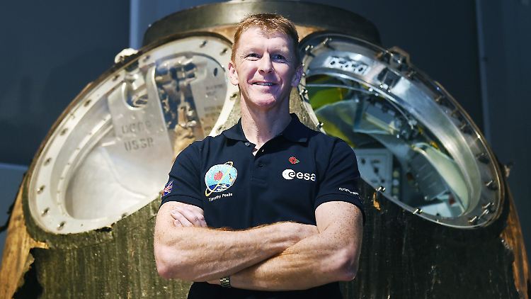Am Boden ist Tim Peake bereits einen Marathon gelaufen - jetzt will er es im All wiederholen.