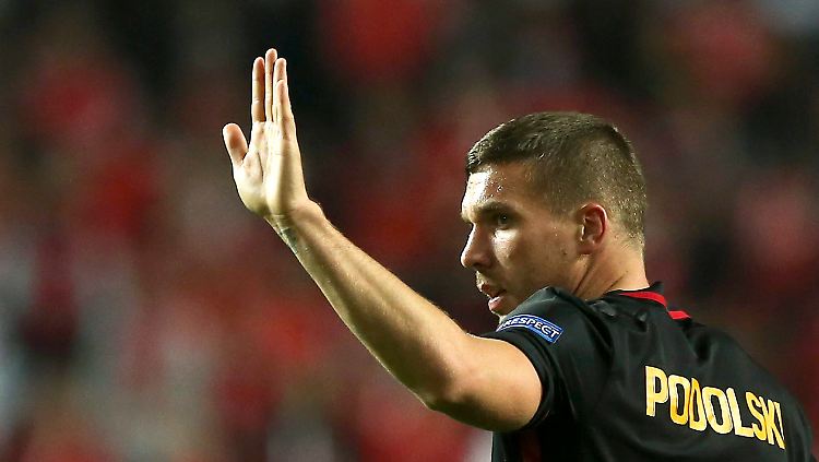 Podolski macht "Gala" glücklich.