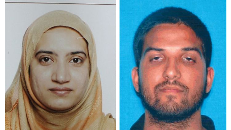 Tashfeen Malik und Syed Farook lebten mit ihrem Baby und Farooks Mutter in dem Haus in Kalifornien.