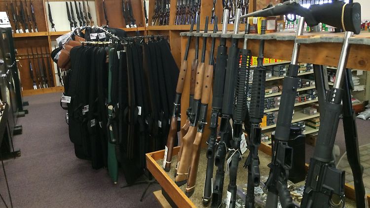 Selbst Kriegswaffen sind in den USA zum Teil leicht erhältlich