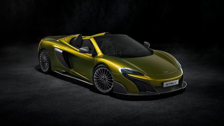 Abgesehen von den Formel-1-Rennwagen ist der Spider der schnellste offene McLaren.