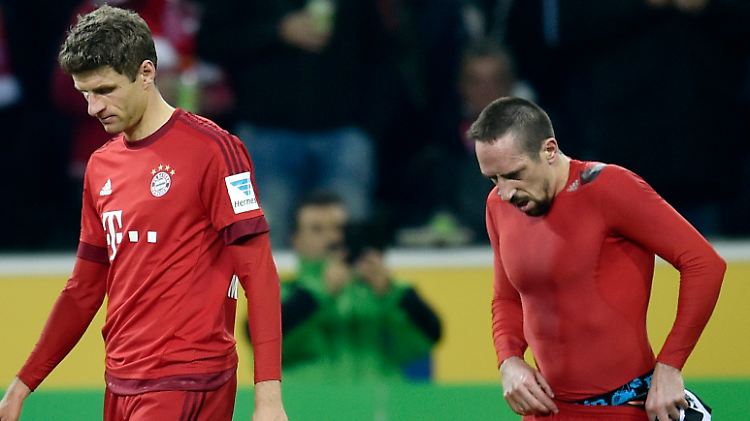 Zum Jubeln war Franck Ribéry trotz Comeback und Tor nicht zu Mute.