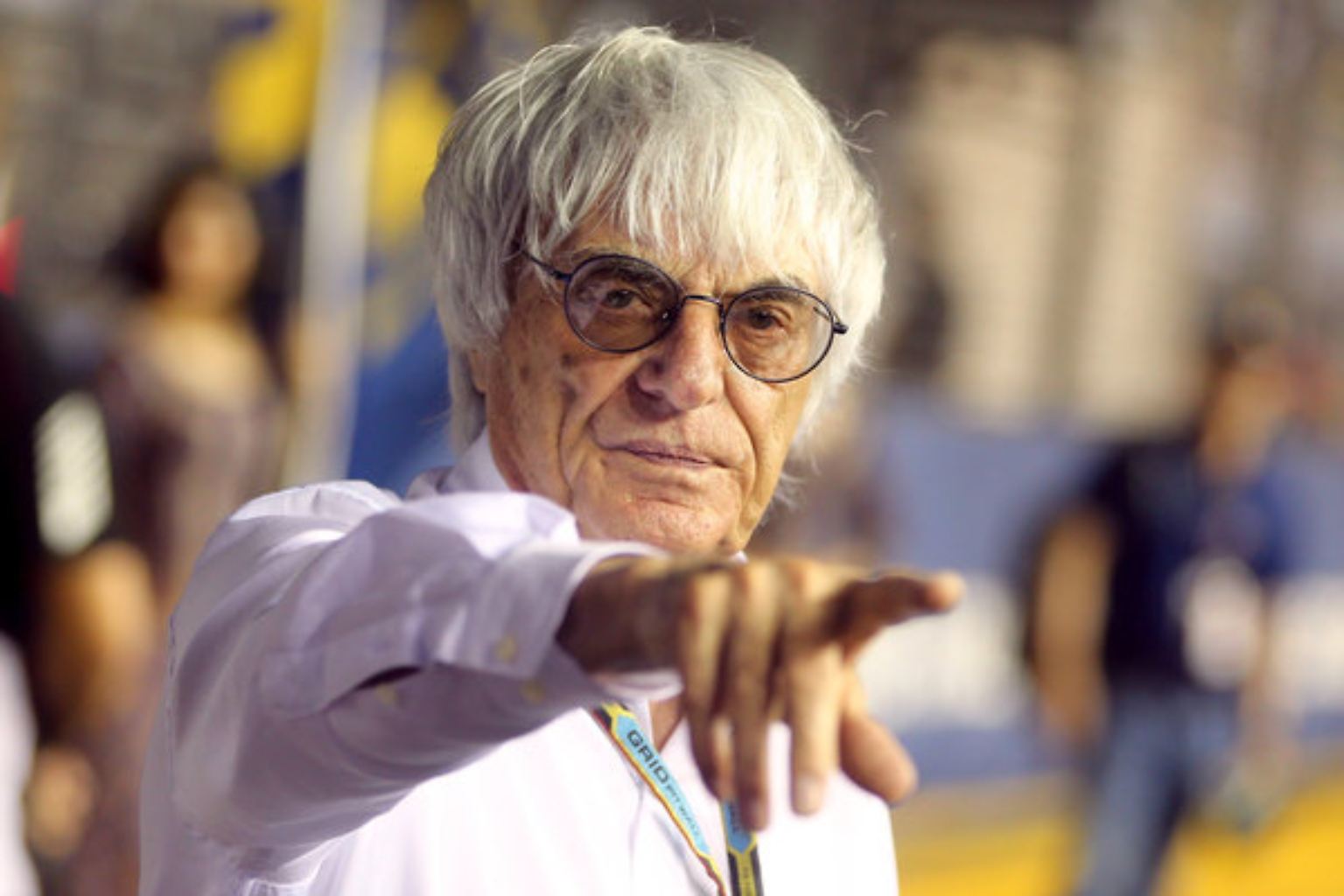 Ein Macher ist, beziehungsweise war er ja, dieser Bernie Ecclestone, ...