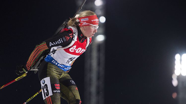 Am Ende keine Kraft mehr: Franziska Hildebrand.