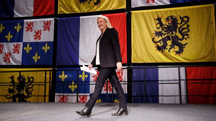 Spiel mit der Angst: Marine Le Pens Strategie des Stimmenfangs mit rechten Parolen war erfolgreich.