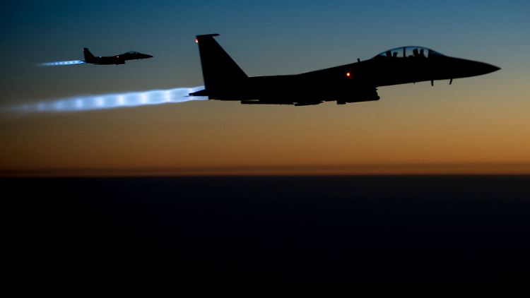 Die US-geführte Militärallianze gegen den IS hat ihre Angriffe zuletzt noch einmal verstärkt.  