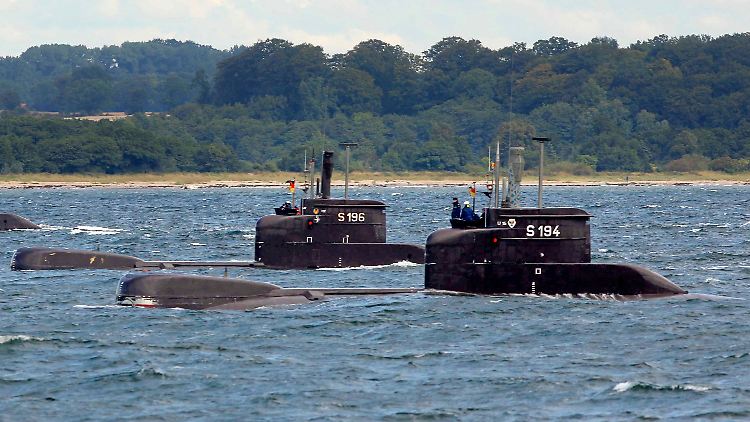 Die Marine hatte die U-Boot-Klasse 206 in den Ruhestand geschickt. Diese Modelle hier laufen zum letzten Mal in die Eckernförder Bucht aus.