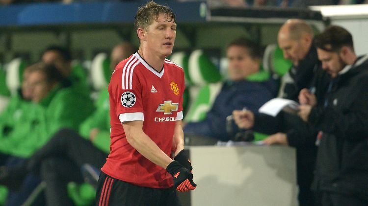 Die Enttäuschung stand Schweinsteiger nach seiner Auswechslung ins Gesicht geschrieben.