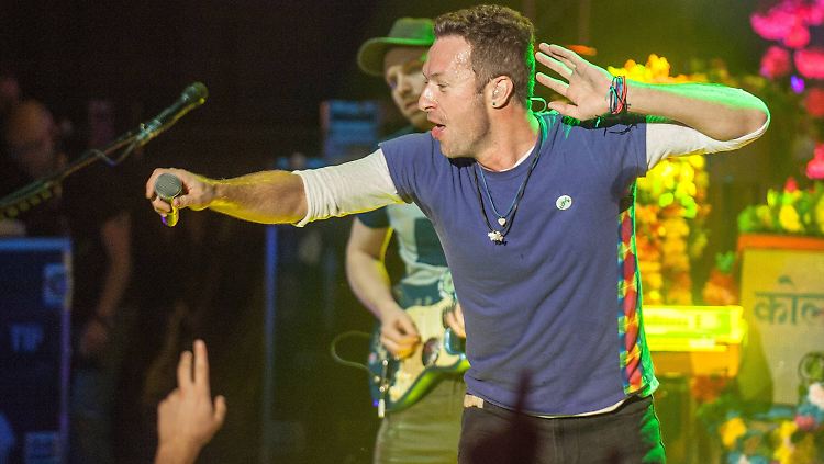 Nach seinem Ehe-Aus wieder obenauf: Coldplay-Frontmann Chris Martin.