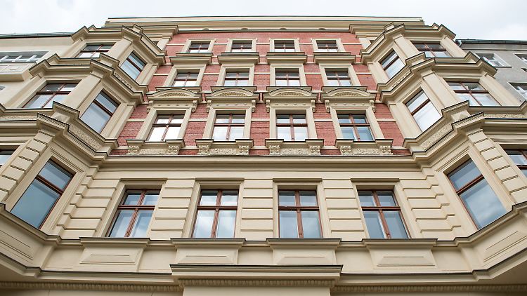 Ein Altbau in Berlin-Mitte.