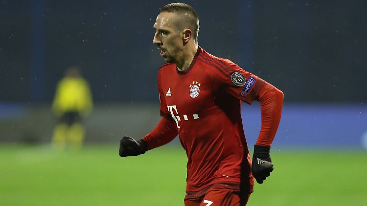 Das war's für dieses Jahr: Franck Ribéry.