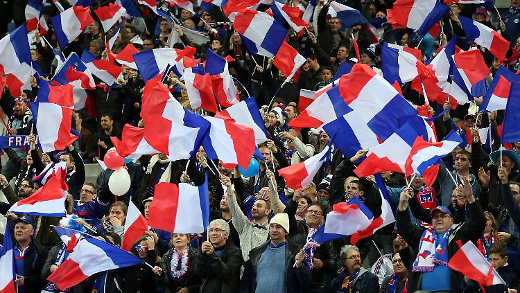 Tricolore: Im Stade de France zu Saint-Denis finden das Eröffnungsspiel und das Endspiel statt.