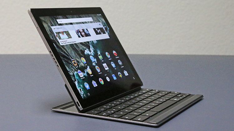 Das Pixel C mit Tastatur-Cover.