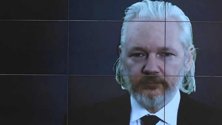 Per Videolübertragung nahm Assange in dieser Woche an einer Konferenz in Moskau teil.