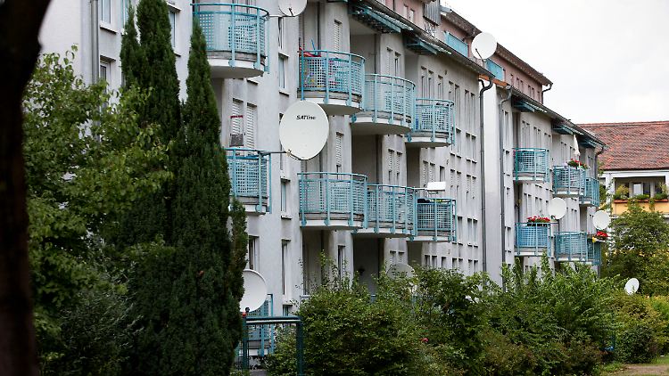 Objekt der Deutsche Wohnen im Osten von Frankfurt am Main.