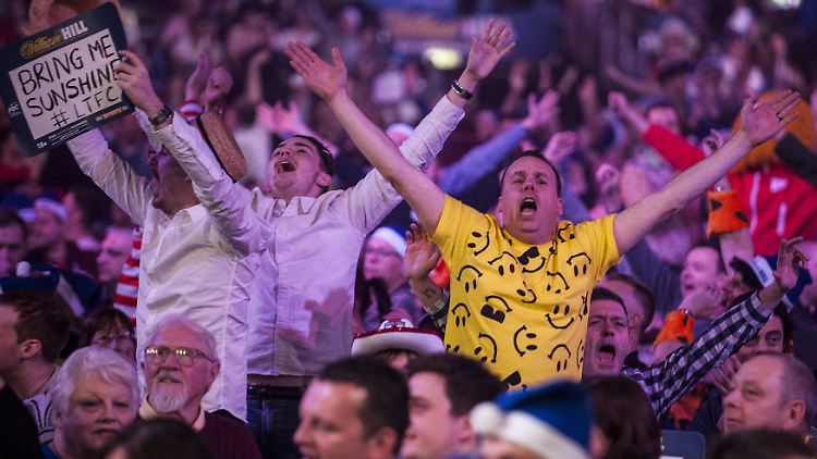 Im Alexandra Palace werden in den kommenden zwei Wochen täglich 3000 Zuschauer zur Darts-WM erwartet.
