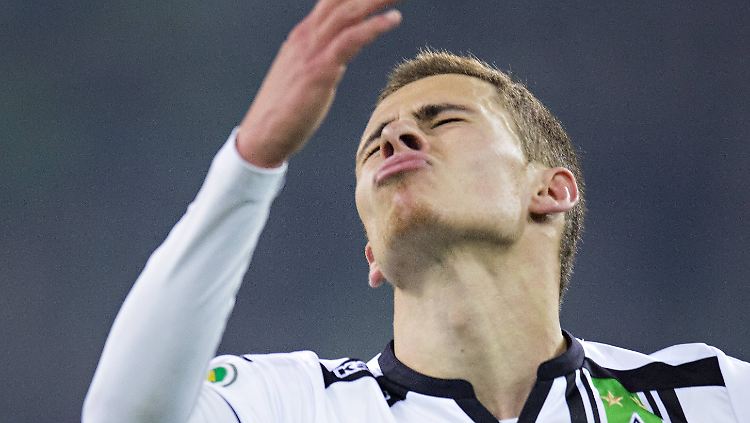 Thorgan Hazard vergab im Pokalspiel gegen Bremen zahlreiche gute Möglichkeiten - ein Sinnbild für die derzeit etwas lahmenden "Fohlen".