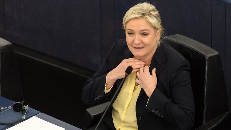 Die Chefin des französischen Front National, Marine Le Pen.