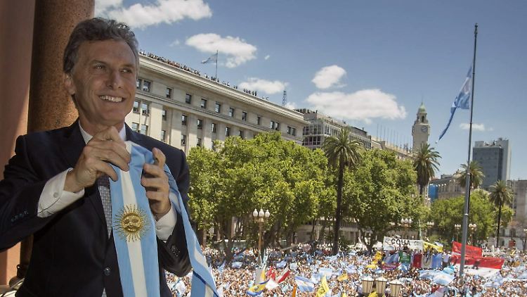 Kurswechsel unter dem neuen Präsidenten Maurizio Macri.