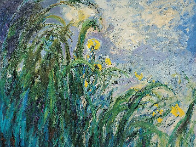 "Gelbe Schwertlilien" (1924/25)