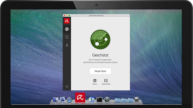 Avira bietet eine kostenlose Antivirus-Lösung für Mac OS X, bremst das System aber aus.
