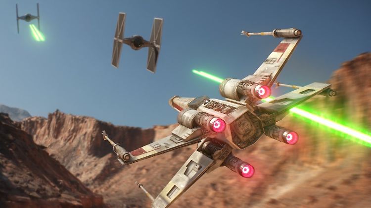 Spielszene aus "Battlefront" - jüngster Spross im Games-Kosmos von "Star Wars".