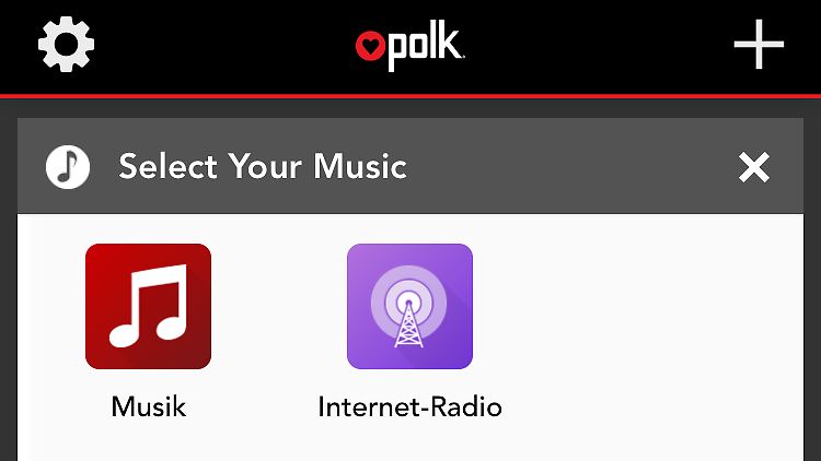 Streaming-Dienste, Internet-Radio, lokale Musik oder Medienserver - die Play-Fi-App kann damit umgehen.
