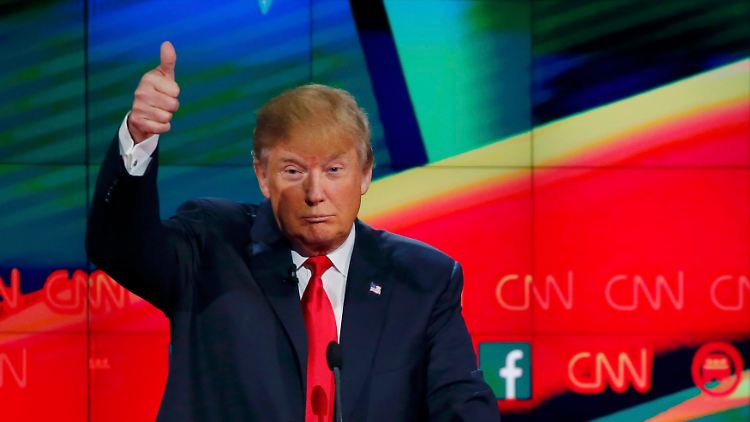 "Wenigstens ist er ein Führer": Donald Trump über Wladimir Putin.