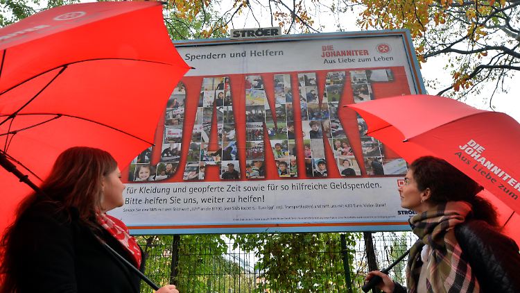 Geldspenden, Sachspenden, tatkräftiger Einsatz: Es gibt viele Möglichkeiten, zu helfen.
