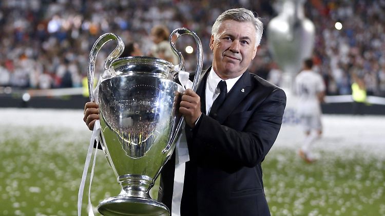  "La Décima" mit Real: Carlo Ancelotti.