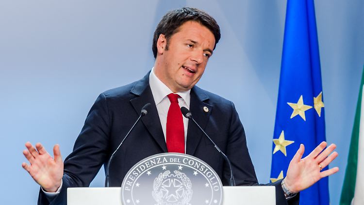 Was soll er machen? Italiens Premier Renzi will die Wirtschaft ankurbeln - dazu senkt er die Steuern.