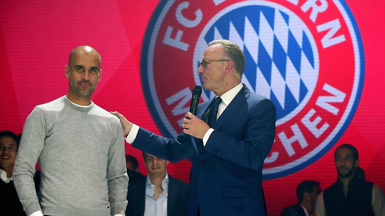Seit seinem Amtsantritt 2013 wurde Pep Guardiola mit den Bayern zweimal Meister und einmal  Pokalsieger.