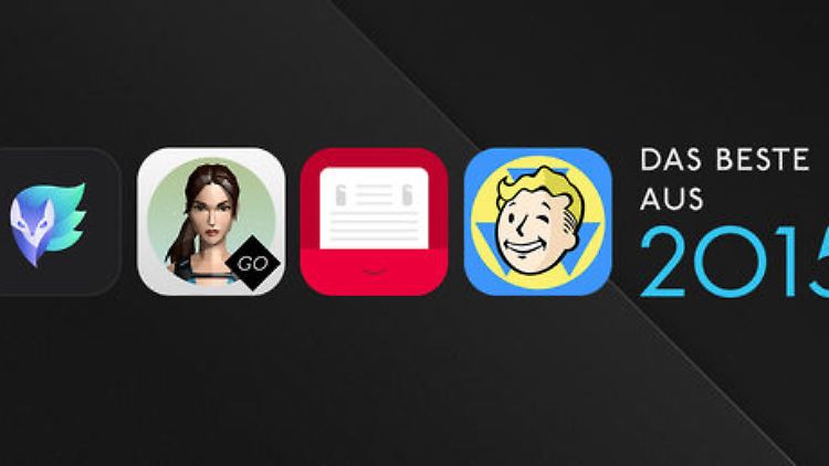 Diese vier Apps gehören zu "Das Beste in 2015" in iTunes.