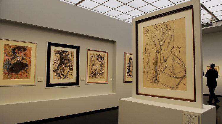 Die Bilder Kirchners sind bis zum 16. Januar 2011 in der Hamburger Kunsthalle ausgestellt