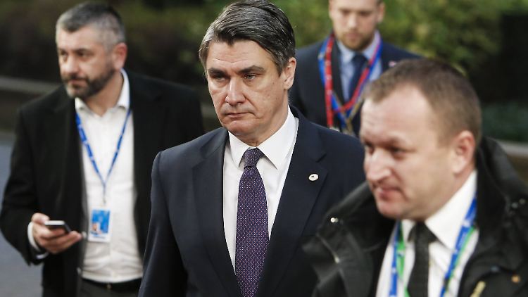Noch-Regierungschef Zoran Milanovic ist sich keiner Schuld an Kroatiens politischer Misere bewusst.