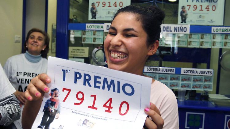 160 Lose mit der Nummer 79140 bildeten diesmal den Hauptgewinn von "El Gordo".