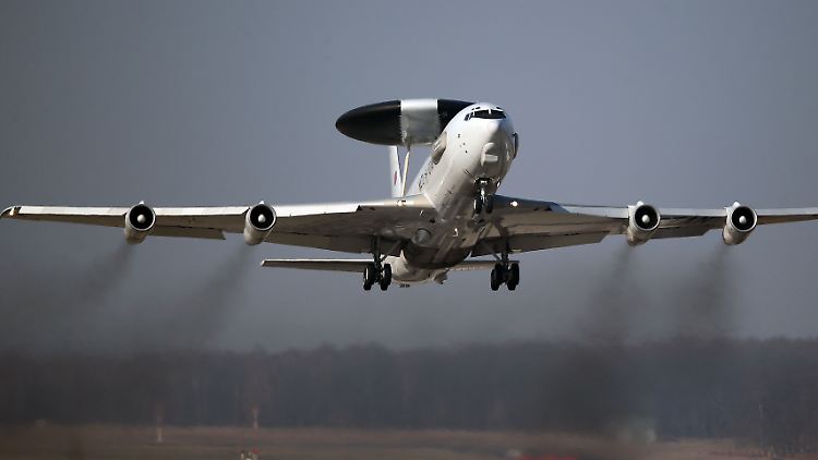 Deutschland stellt rund ein Drittel der Besatzung der Bündnis-Awacs.