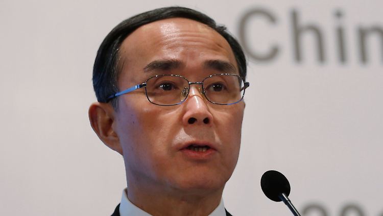 Chang Xiaobing 2014. Damals noch als Chef der China Unicom.
