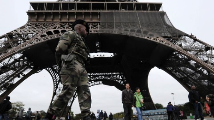 Er soll ein mögliches Ziel von Terroristen sein: Der Eiffelturm in Paris.