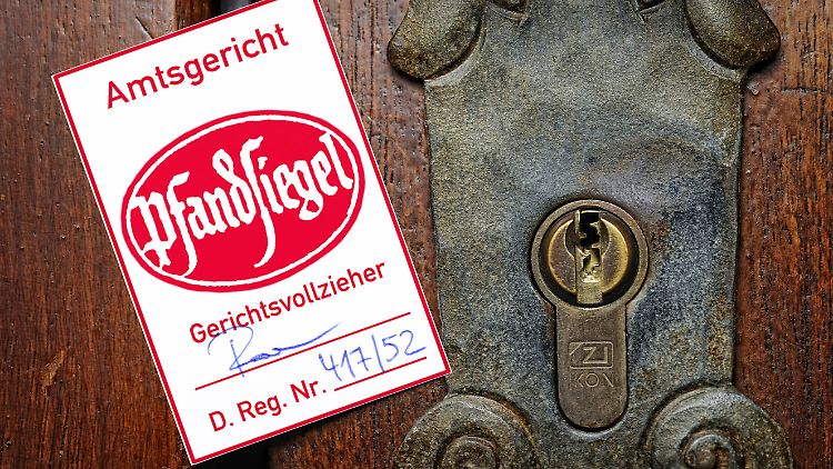 Der Gerichtsvollzieher darf nur Güter mitnehmen, die sich auch noch zu Geld machen lassen. 