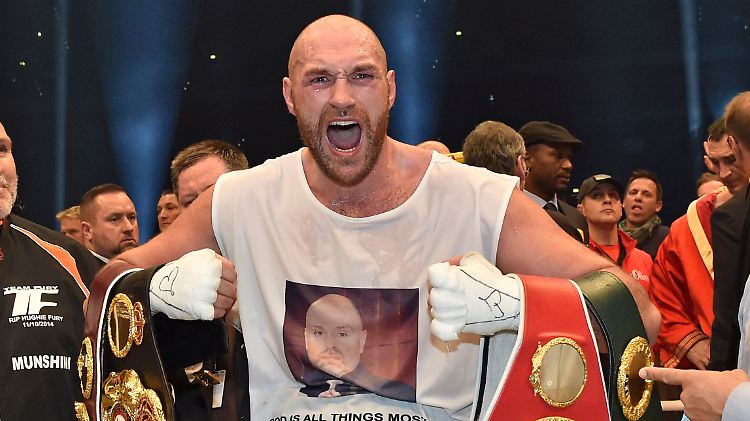 Tyson Fury hatte sich in einem sensationellen Kampf gegen Wladimir Klitschko zum neuen Schwergewichtsweltmeister geboxt.