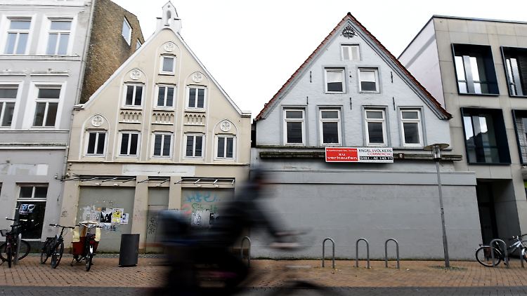 Viele Städte - wie hier Flensburg - haben bereits seit Jahren mit hohem Leerstand in ihren Einkaufsstraßen zu kämpfen.