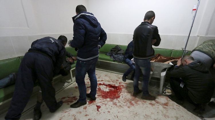 Viele Tote nach einem Anschlagsserie in Kamischli.