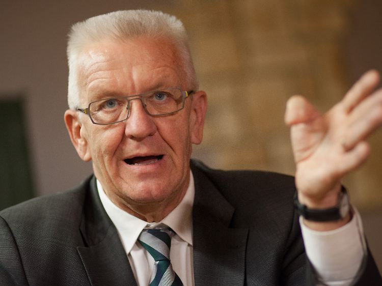 Zum Jahresende dankte Kretschmann den Bürgern für die geleistete Flüchtlingshilfe.